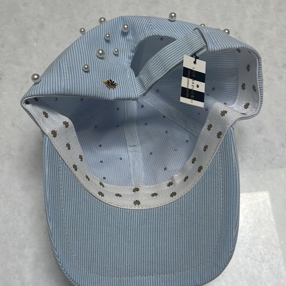 Lele Sadoughi Pearl baseball cap - Picture 3 of 5